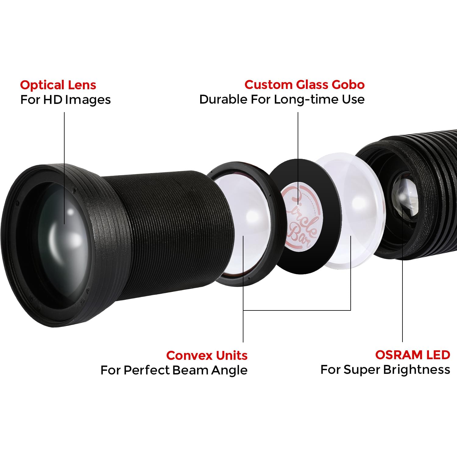 Gobo projector logo projector event lighting custom Gobo Wedding lighting Brand Promotion