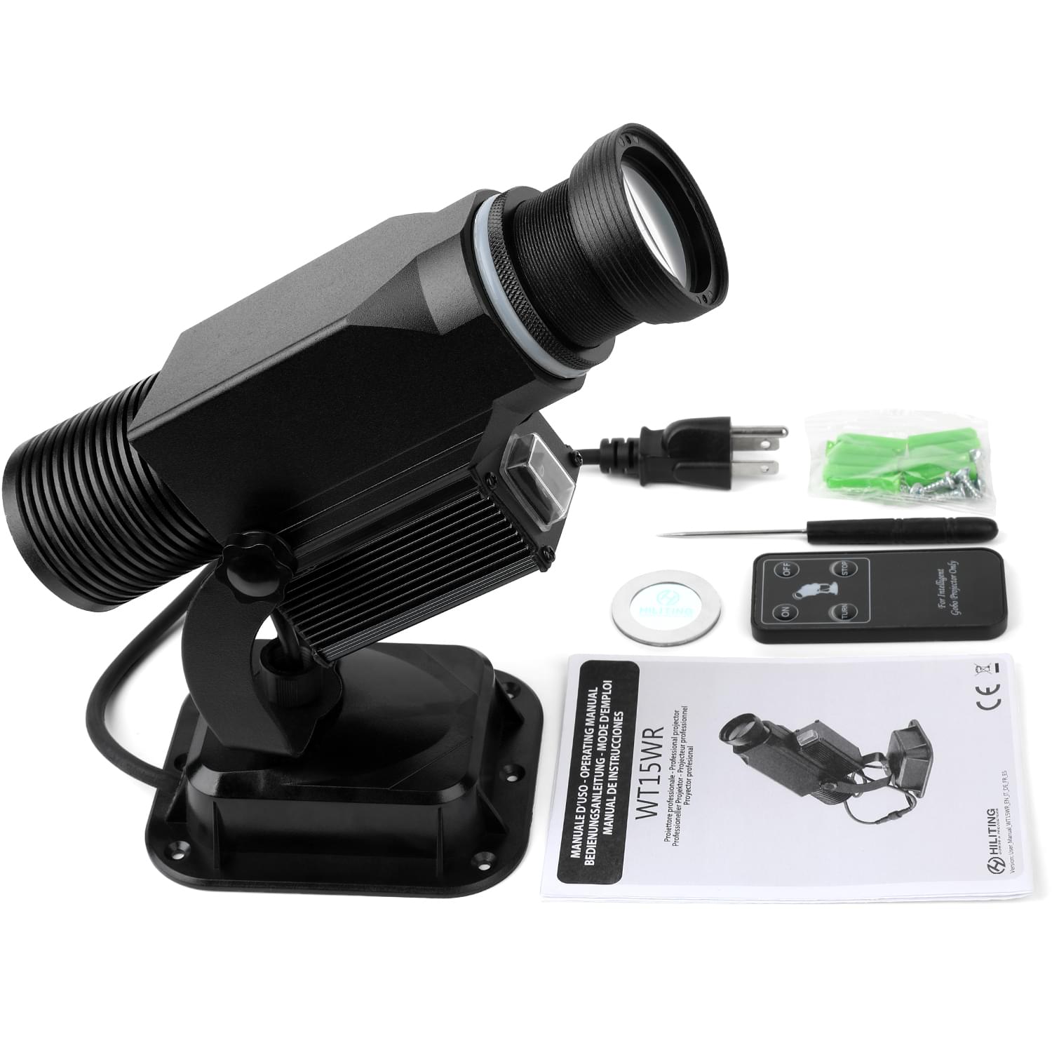 Gobo projector logo projector event lighting custom Gobo Wedding lighting Brand Promotion